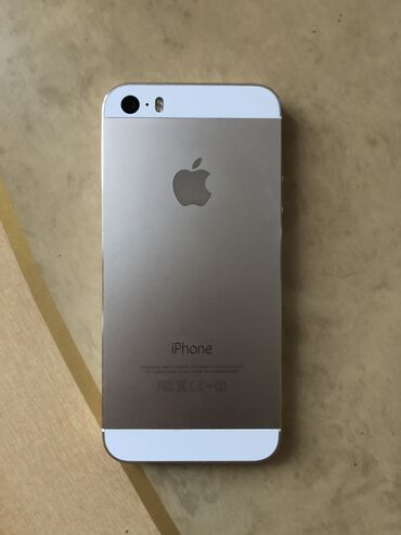 Мобильные телефоны: IPhone 5s, 16 ГБ, Matte Gold, Отпечаток пальца, Face ID