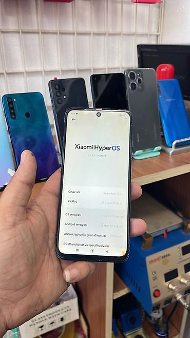 redmi note 12 s: Xiaomi 128 GB, rəng - Boz, 
 İki sim kartlı — 1