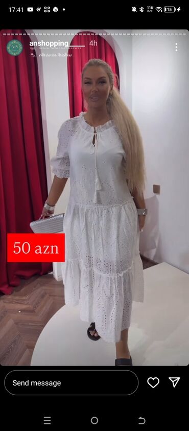 Kokteyl donlar: Təzədi etketi usdunde ketan don heç geynilmiyib 50 man alınıb 25 man