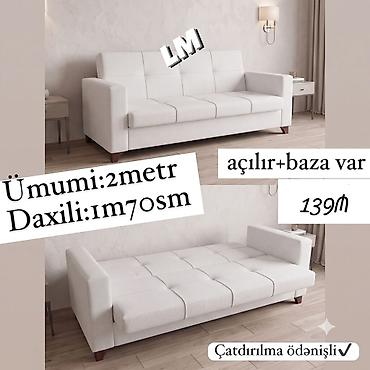Divanlar: Divanlar Endirim fürsəti💣 139₼ Yeni və sifarişlə Ümumi ölçü  — 4