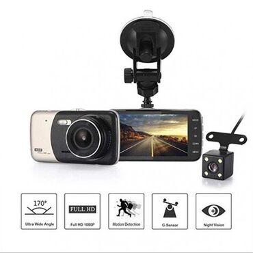 3 kameralı videoregistrator: Videoreqistratorlar, Yeni, Avtomatik, <4 gb, Çin, Ünvandan götürmə, Ödənişli çatdırılma, Rayonlara çatdırılma