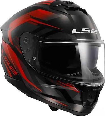 cena kacige: LS2 Stream II motociklistička kaciga u crno-crvenoj kombinaciji — 5