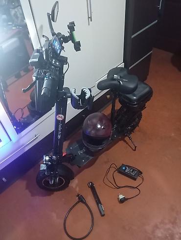 su skuter satisi: Elektrikli skuter – Foster RS7 Xüsusiyyətlər: - Güclü ön LED fənər və — 5