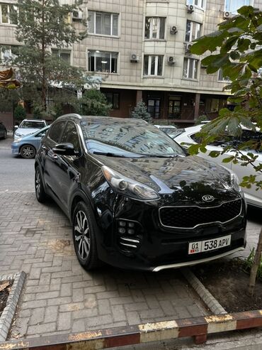 экономичные машины: Kia Sportage: 2017 г., 2.4 л, Автомат, Бензин, Кроссовер