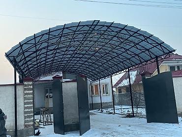 Навесы: Навес, Арочный, Металл, Поликарбонат — 4