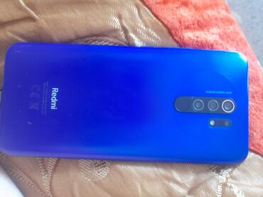 Redmi: Redmi 9, 64 GB, rəng - Göy, Barmaq izi