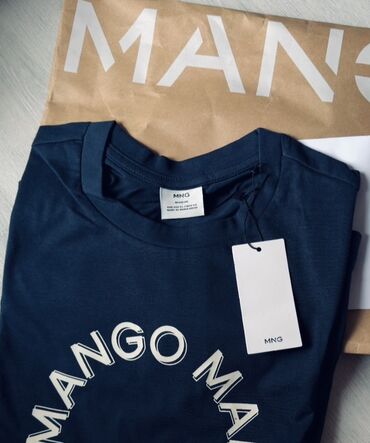 мужские футболки дольче габбана: Мужская футболка, XL, Mango, Б/у, цвет - Синий