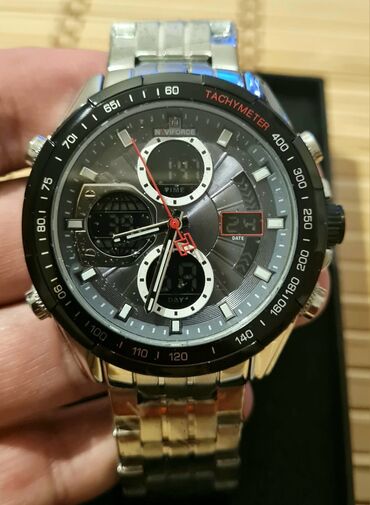 Qol saatları: Yeni, Qol saatı, NaviForce, rəng - Gümüşü — 7