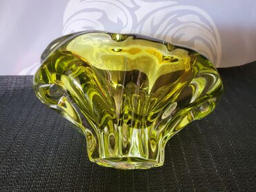 Ostalo posuđe: Bombonijera i pepeljara 1960te Josef Hospodka rucni rad Cehoslovacka — 19