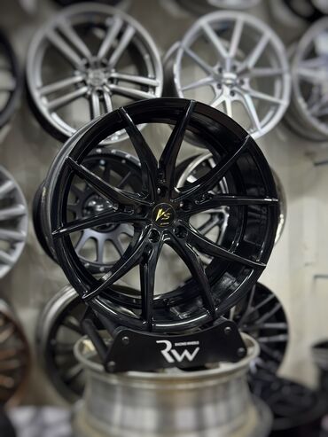 Диски: Литые Диски R 20 Work, Комплект, отверстий - 5, Б/у — 10