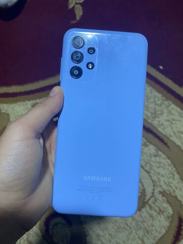 Samsung: Samsung Galaxy A13, 128 GB, rəng - Göy, Barmaq izi