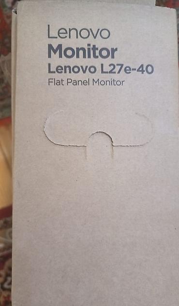 игровой монитор: Lenovo ThinkVision E27-40 (64BDGAT4EU) monitor - Ekran: 27" 2.5K IPS — 9