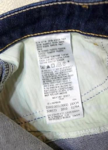 Farmerke: ORIGINAL LEVIS Belgien i RIVET U.S.A. farmerke. Cena za komad ORIGINAL — 6