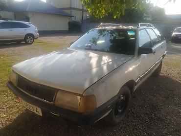 аварийное: Audi 100: 1989 г., 2 л, Бензин, Универсал — 1