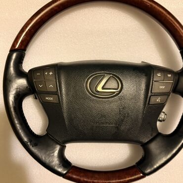 рулевая рейка камри: Lexus sükan çarxı - Material: qara dəri və tünd qəhvəyi ağac
