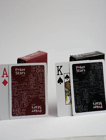 карты для покера: Набор пластиковых игральных карт PokerStars - 100% пластиковые карты — 5
