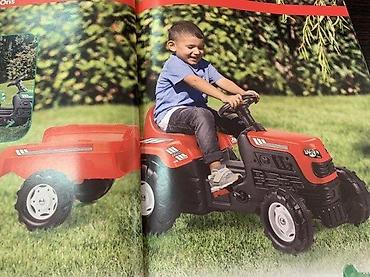 Traktori: Dečiji traktor na pedale – više varijanti (kašika napred i/ili — 8