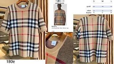 Majice: Men's T-shirt Burberry, bоја - Crna — 17