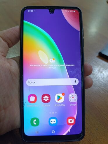 поко ф4 про: Samsung Galaxy A30, Колдонулган, 64 ГБ, түсү - Кара