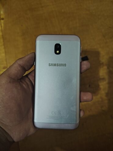 samsun a73: Samsung Galaxy J3 2017, 16 GB, rəng - Gümüşü, Zəmanət