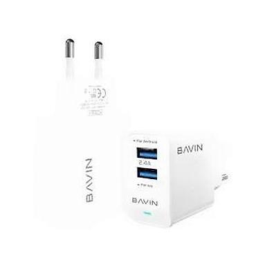 Žičani punjači za telefone: BAVIN zidni punjač sa kablom – Dual USB, brzo punjenje - Dva USB — 14