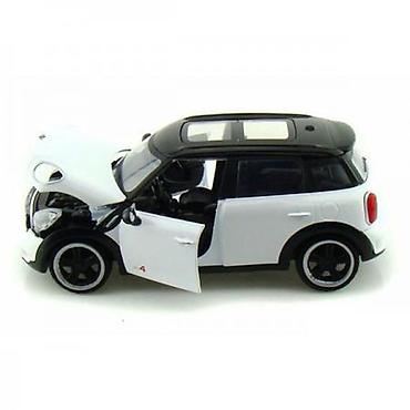 dres partizana za decu: Metalni auto 1:24 – MINI COOPER S Countryman (bela boja) Izuzetno — 4