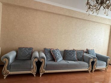 Lexus: İşlənmiş, Divan, 2 kreslo, Bazalı, Açılan