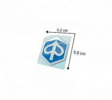 motor: PIAGGIO ZNAK - stiker - 1318 📌 Opis: Samolepljivi stiker izradjen od — 1