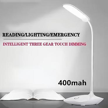 halı: LED Masa Lampası – Düz altlıqlı, elastik boyunlu - Ağıllı toxunuşla — 2