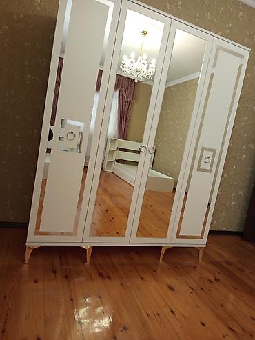 Yeni, 4 qapılı, Güzgülü, Ağ, Açılan, Düz dolab lalafo.az -da — 4 Yeni, 4 qapılı, Güzgülü, Ağ, Açılan, Düz dolab — 4