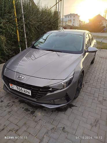 Hyundai Avante: 2022 г., 1.6 л, Автомат, Гибрид, Седан