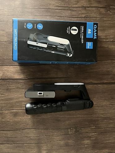 gimbal: QAML A6 – smartfonlar üçün çoxfunksiyalı gimbal/selfi çubuğu/tripod - — 1