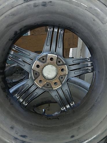 Дисктер: Куйма Дисктер R 18 Mercedes-Benz, Комплект, тешиктери - 5, Колдонулган — 3