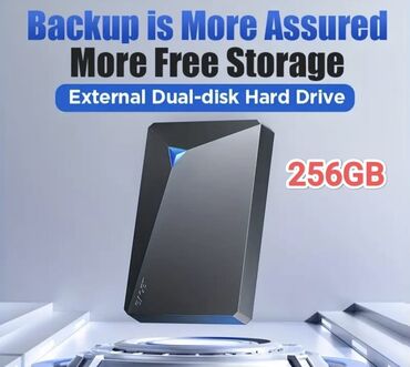 жёсткий диск: Xarici Sərt disk (HDD) 256 GB, Yeni