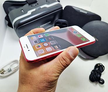Apple iPhone: IPhone 7, Б/у, 128 ГБ, Красный, Зарядное устройство, Защитное стекло, Наушники, 100 % — 10