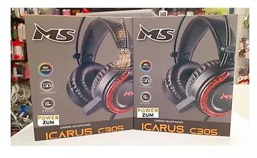 Zvučnici, slušalice i mikrofoni: MS ICARUS C305 gejming slušalice - Stereo over-ear dizajn sa velikim — 4