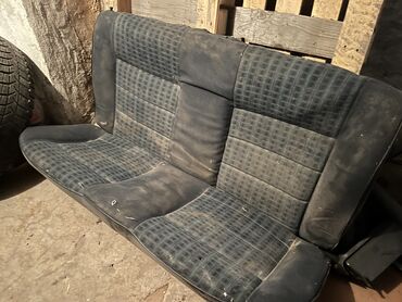 Сиденья: Заднее сиденье, Ткань, текстиль, Volkswagen 1990 г., Б/у, Оригинал, Германия