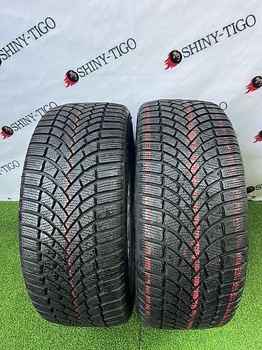 близак шины: Шины 225 / 45 / R 18, Зима, Б/у, Пара, Легковые, Италия, Bridgestone — 1