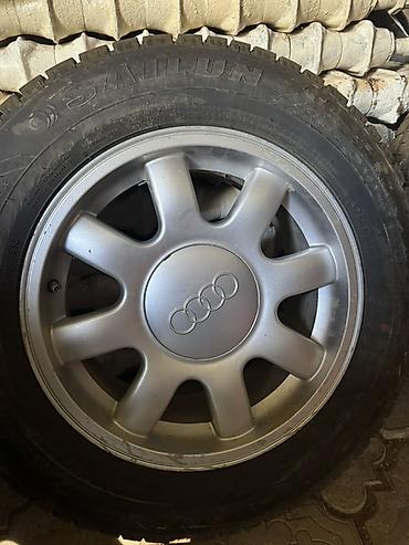 195 70 с: Комплект колес Audi: оригинальные литые диски + зимние шины 5штук с — 3