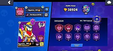 Digər bijuteriyalar: Brawl Stars hesabı - Kupa yolu: 38.924 - Toplam prestij: 21 - — 1
