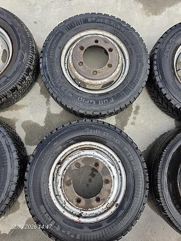 Disk təkərlər: İşlənmiş Disk təkər Mercedes-Benz 215 / 75 / R 16, 6 Boltlu — 2