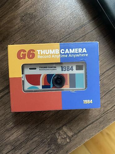 samsung tab a 7: G6 Thumb Camera – mini video/foto kamera Xüsusiyyətlər: - Çox kiçik — 1