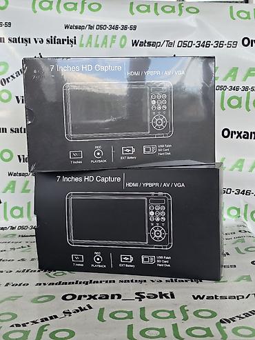 ucuz monitor: HD böyük ekranlı Recorder SD karta və Uzb Fləşə 1920-1080 — 1