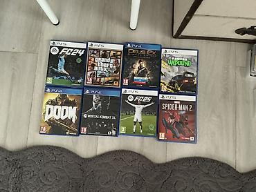 Продаю оригинальные диски с играми для PlayStation 4 и PlayStation 5