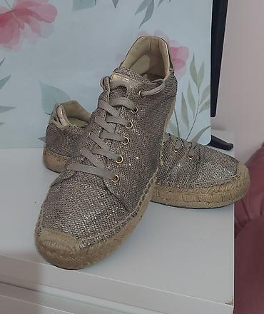 bata bunda: Replay ženske patike/espadrile sa platformom - Model: Replay, logotip — 1