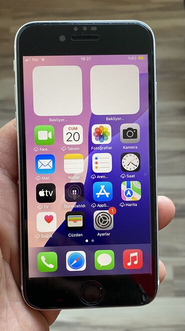irsad redmi note 9 s: IPhone SE 2020, 128 GB, Ağ, Barmaq izi, Simsiz şarj