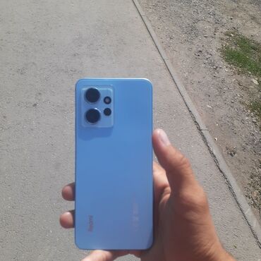 продажа сломанных телефонов: Redmi, Redmi Note 12, Колдонулган, 128 ГБ, түсү - Көк, 2 SIM