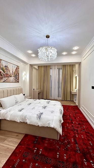 Продажа квартир: 2 комнаты, 82 м², ул. Ахунбаева / Бакаева Элитка, 3 этаж, Дизайнерский ремонт — 4