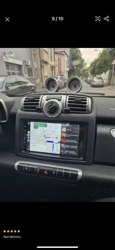 prodaja telefona beograd: Smart Fortwo 451 Android Navigacija Stereo Car Play WIFI Multimedia