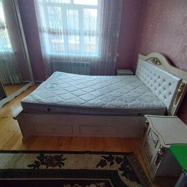 белорусская мебель спальный гарнитур бишкек цены: Спальный гарнитур, Матрас, цвет - Бежевый, Б/у